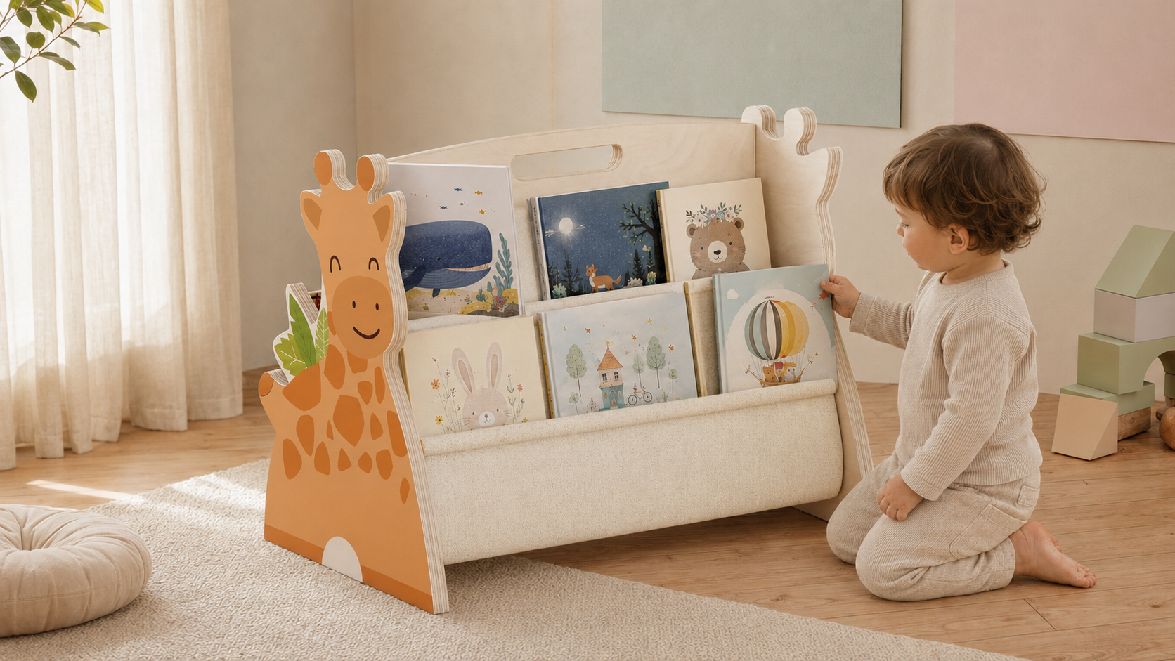 Why Front-Facing Bookshelves Make Book Choice Easier for Toddlers/Kids